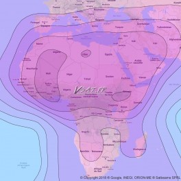 Satellite Arabsat 5C connection Internet VSAT Bande C