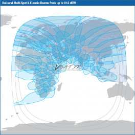 Satellite Intelsat 33e Connection Internet VSAT Bande Ku HTS