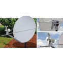 Antenne 1.2m Bande Ku polarisation Lineaire croisee