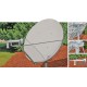 Antenne Rx/Tx 1.8m Bande C polarisation Circulaire