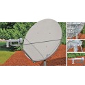 Antenne Rx/Tx 1.8m Bande C polarisation Circulaire